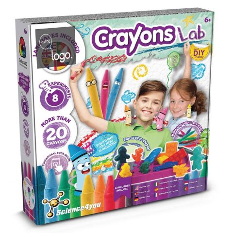 Jeu éducatif personnalisé avec un sac cadeau personnalisé - Crayon Factory Kit
