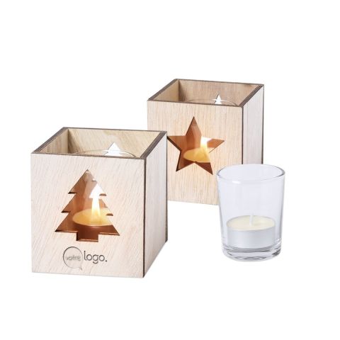 Bougie aromatique publicitaire Keylax