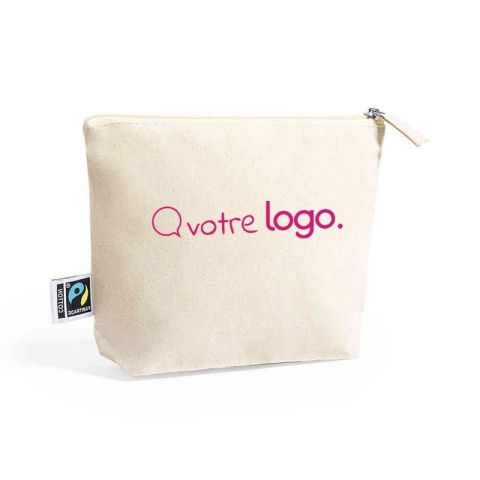 Trousse de toilette personnalisée - Fairtrade