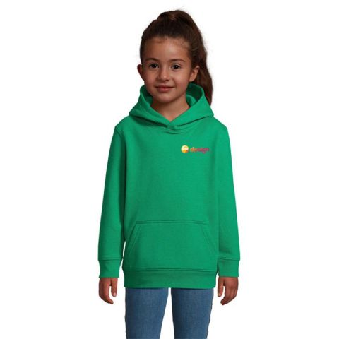 Sweat à capuche enfant personnalisé SOL'S CONDOR KIDS en coton 280 gr/m²