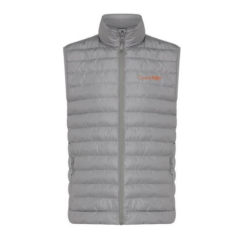 Bodywarmer personnalisé homme en polyester recyclé - Iqoniq Meru
