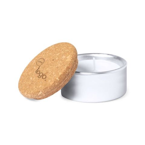 Bougie personnalisé avec bouchon en liège - Suyen