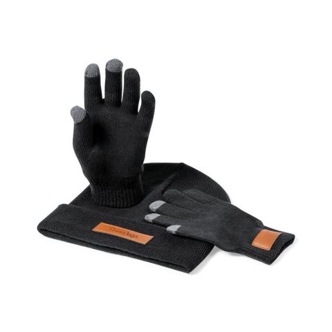 Ensemble gants et bonnet Prasan