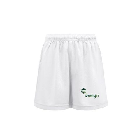 Shorts de sport pour enfant publicitaire - THC MATCH KIDS WH.
