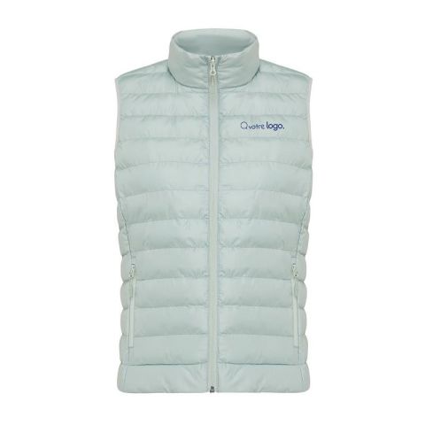 Bodywarmer personnalisé femme en polyester recyclé - Iqoniq Meru