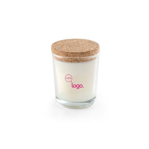 Bougie parfumée dans un verre personnalisé -ZEN 80.