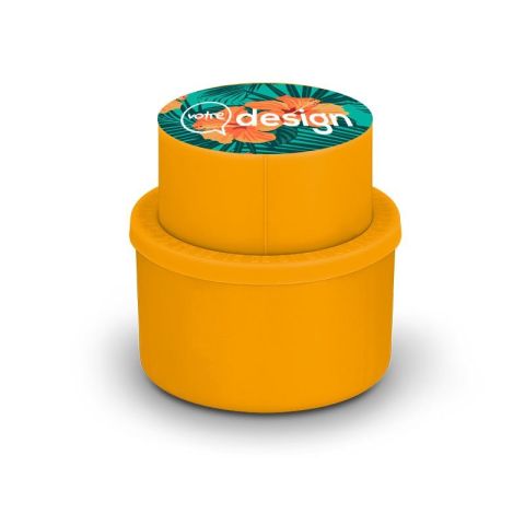 BOUCHON PUBLICITAIRE INJECTEUR D’AIR POUR BOISSONS GAZEUSES.