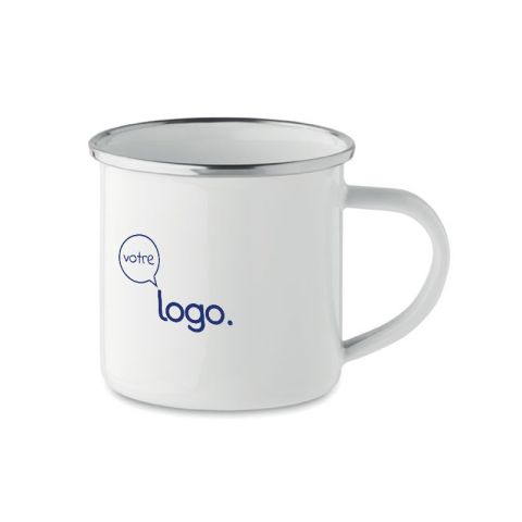 Mug publicitaire en émail 200ml - PLATEADO S