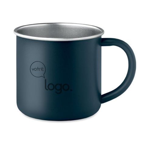 Tasse publicitaire en acier inox recyclé 300ml - CARIBU