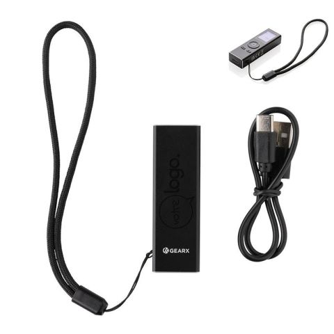 Mètre laser personnalisé 30 mètres en aluminium recyclé RCS - Gear X