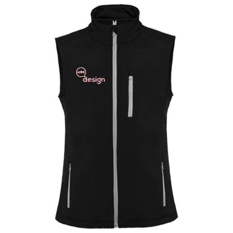 Gilet softshell publicitaire unisexe - Nevada