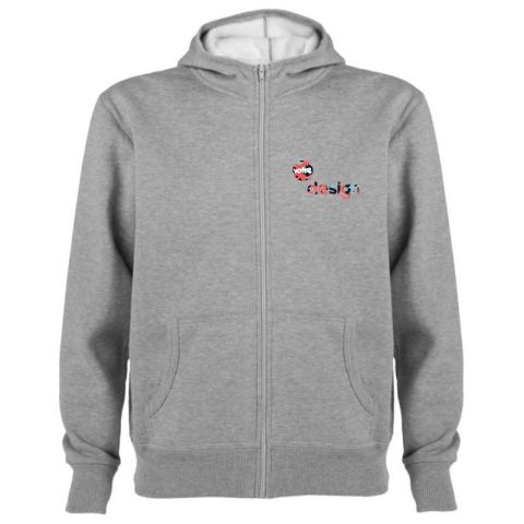 Sweat publicitaire zippé à capuche unisexe - Montblanc