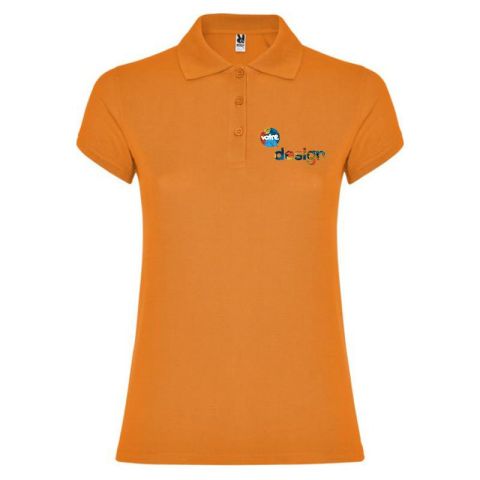 Polo personnalisé à manches courtes pour femme - Star