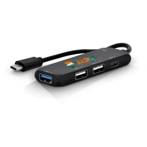 HUB personnalisé RABS MULTIPORT USB TYPE-C