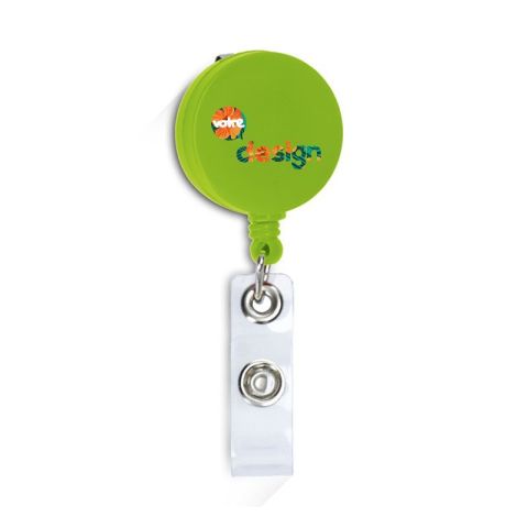 Porte badge extensible publicitaire