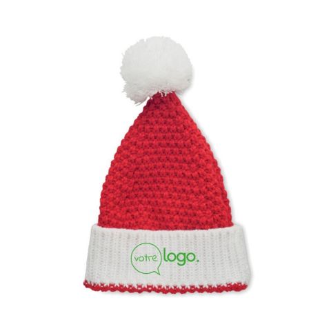 Bonnet de Noël en tricot publicitaire AURIGA
