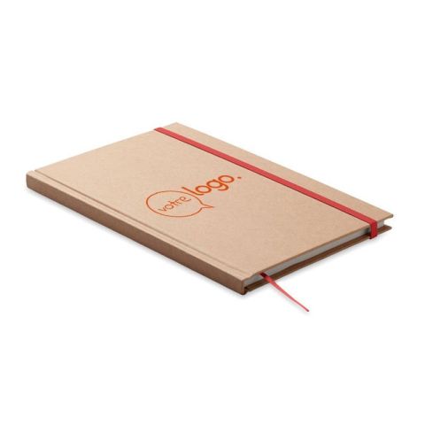 Carnet A5 en papier recyclé MUSA personnalisé