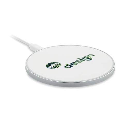 Chargeur sans fil verre 10W publicitaire - RESS