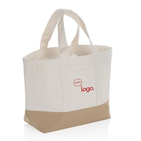 Sac isotherme personnalisé en toile recyclé et non teinté Impact AWARE ™