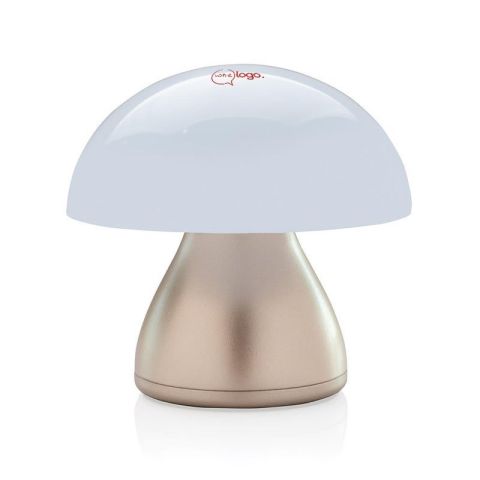 Lampe de table rechargeable personnalisé par USB en plastique RCS Luming