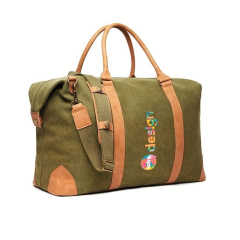 Duffle bag en toile publicitaire - VINGA Bosler