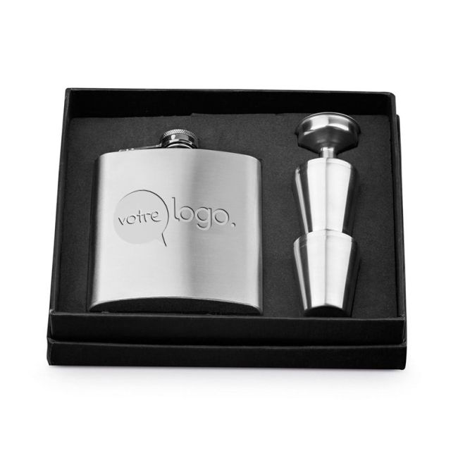 Set de bouteilles et verres personnalisés NOVAK