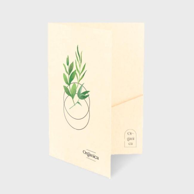 Chemise à rabat écologique personnalisée