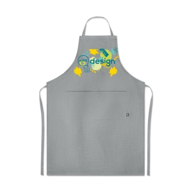 Tablier de cuisine personnalisé en chanvre NAIMA APRON