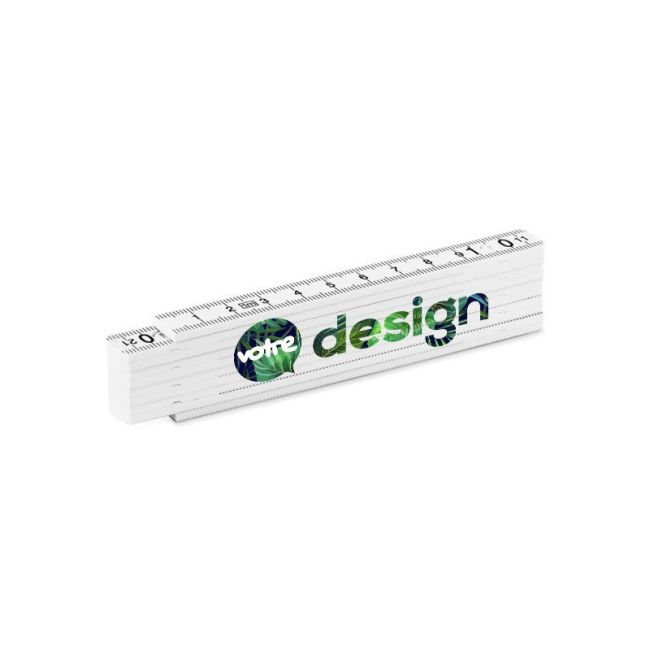 Règle publicitaire pliable 1 mètre METER