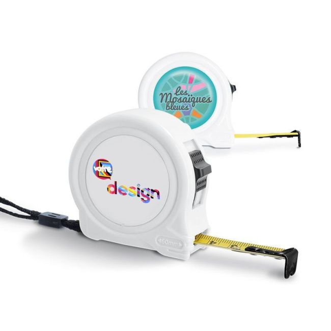 Metre personnalisé ruban jaune 3m x 16mm