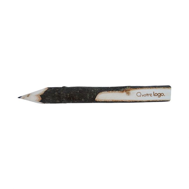 Pencil crayon de bois publicitaire