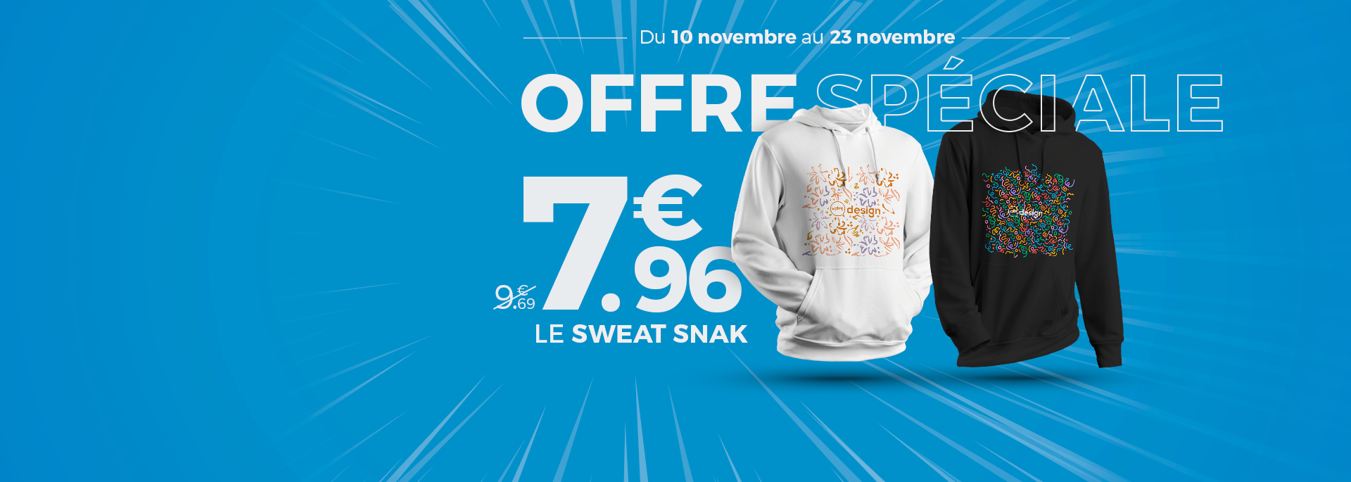 7.96 € au lieu de 9.69 € jusqu'au 23 novembre
